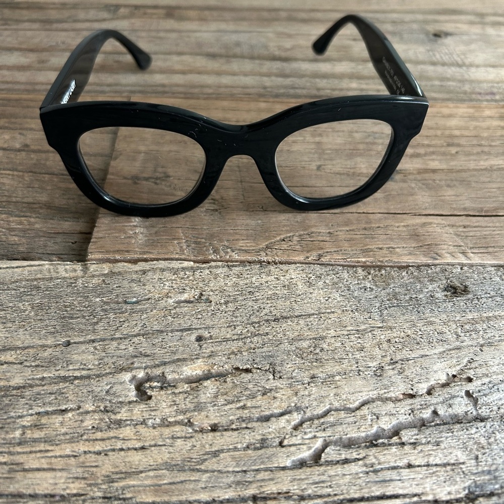THIERRY LASRY Stylish Black Eyeglasses 
Gambly - 701